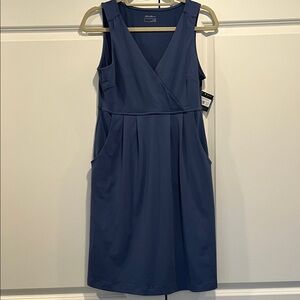 Eddie Bauer Blue Sleeveless Dress